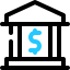 Icon of a bank, representing the fast, same-day Florida business funding offered by Capitalize Funding