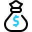 Icon of a money bag, representing Florida business funding offered by Capitalize Funding
