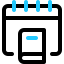 Icon of a calendar, representing business owners scheduling a virtual funding consultation